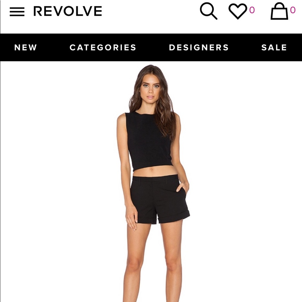 Theory Pagia crop top - Picture 4 of 11